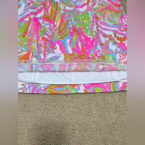 Lilly Pulitzer Janice Scuba To Cuba Shift Dress Sz 4 - Picture 8 of 13